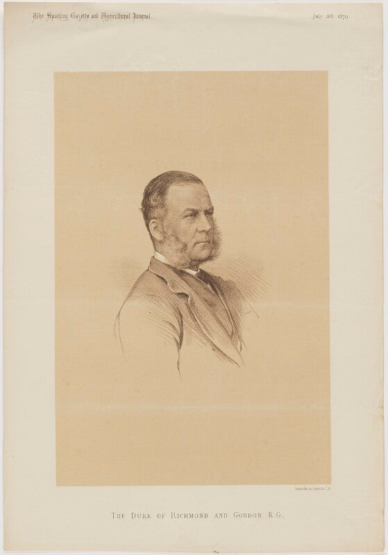 Charles henry gordon lennox, 6th duke of richmond, 6th duke of lennox and 1st duke of gordon npg d46133