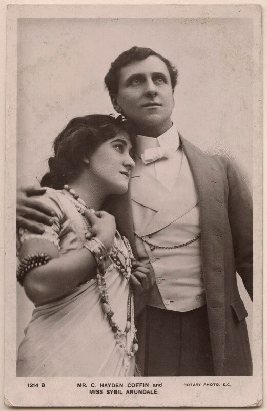 Sybil arundale (née rosa maria kelly); charles hayden coffin npg x138171