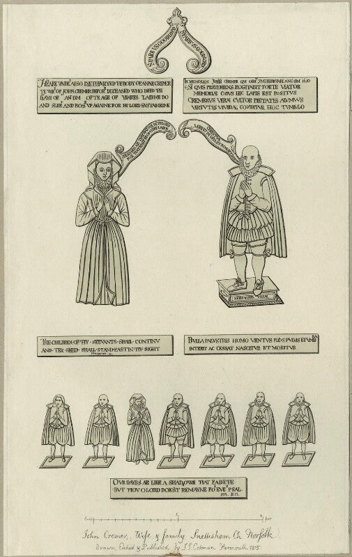 John cremer, wife and family npg d25013