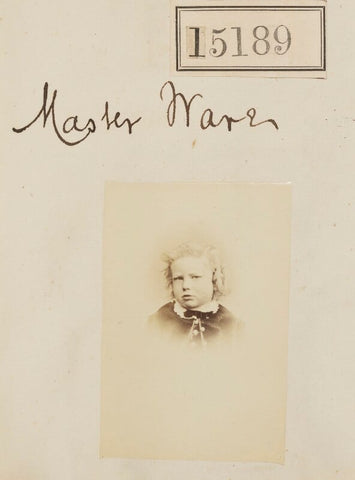 Master Warren? NPG Ax63427