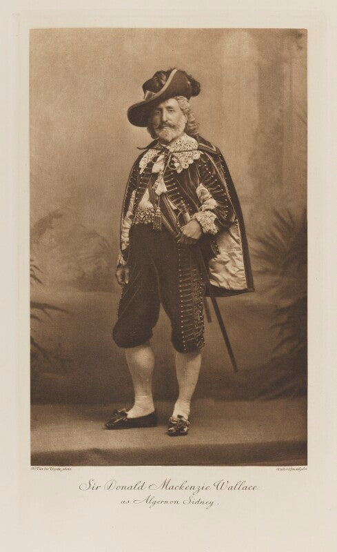 Sir donald mackenzie wallace as algernon sidney npg ax41274