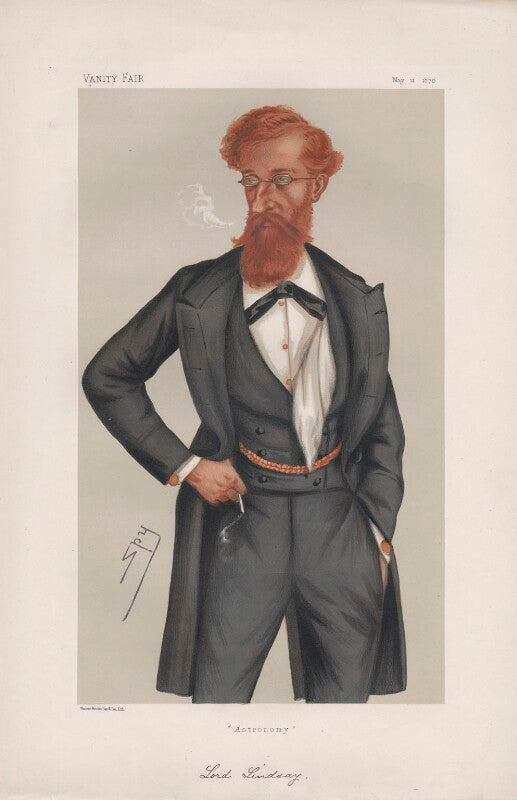 James ludovic lindsay, 26th earl of crawford and 9th earl of balcarres ('statesmen. no. 273. ') npg d43848