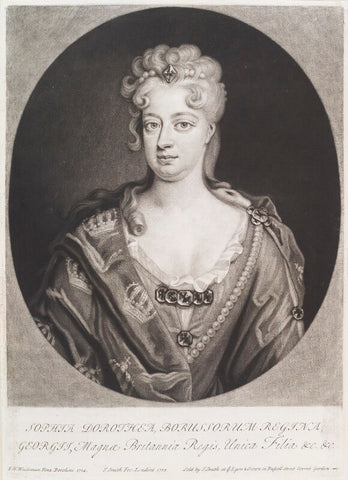 Sophia Dorothea, Queen of Prussia NPG D11637