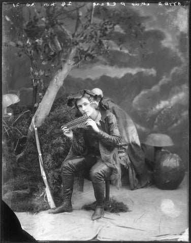 Pauline Chase as Peter Pan in 'Peter Pan' NPG x101163