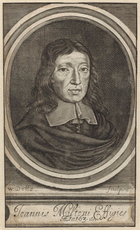 John milton npg d30105