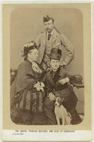 Queen Victoria; Prince Arthur, 1st Duke of Connaught and Strathearn; Princess Beatrice of Battenberg NPG x76540