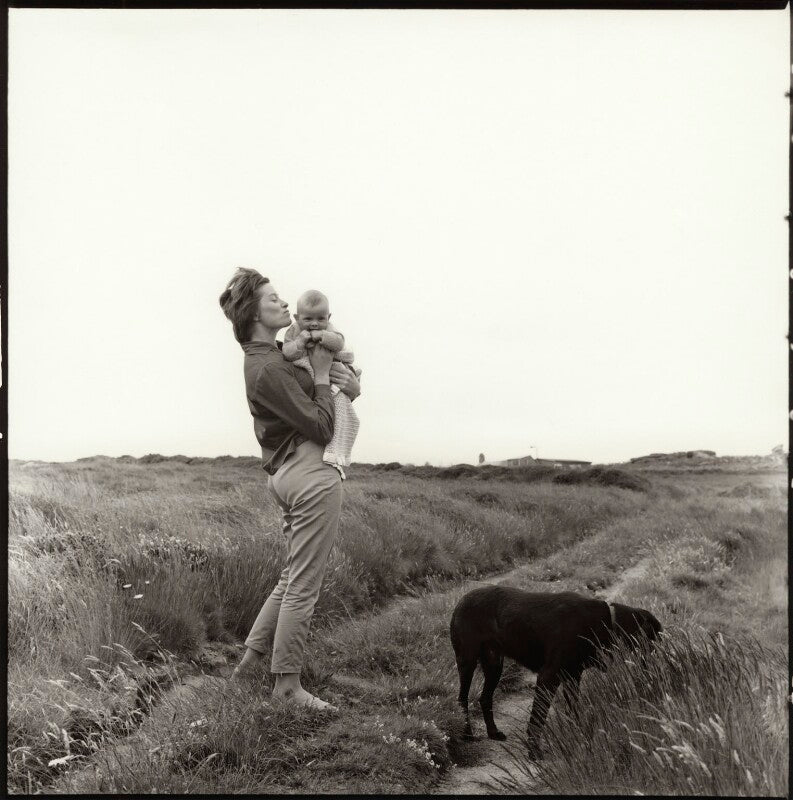 Monica wynter (née harman) and her son, tom wynter npg x134747