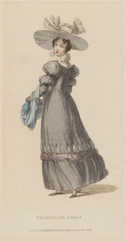 'Promenade Dress', November 1828 NPG D47613