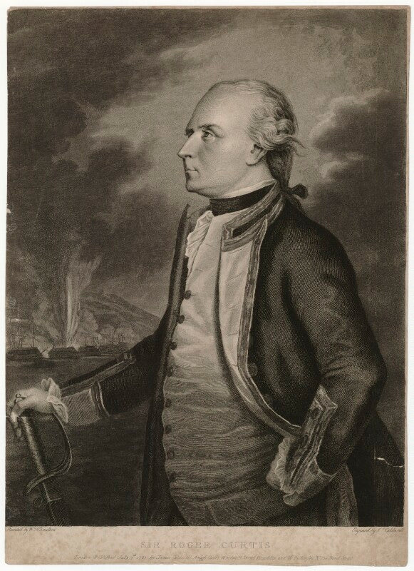 Sir roger curtis, 1st bt npg d34476