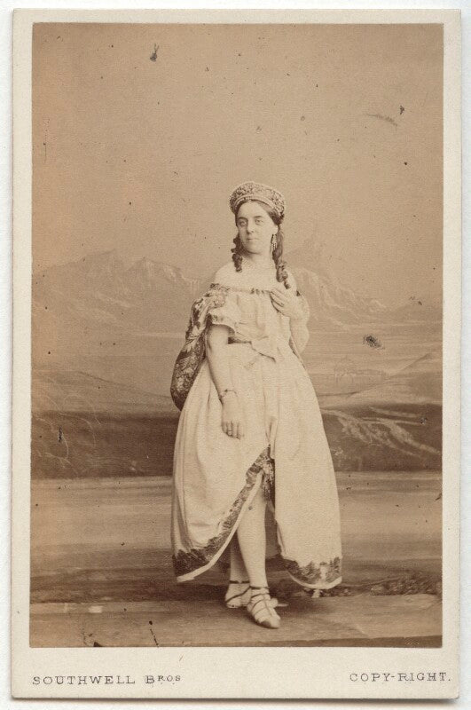 Blanche elliston as juno in 'ixion' npg x16493