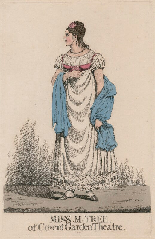 Anna maria tree ('miss m tree of covent garden theatre') npg d47087