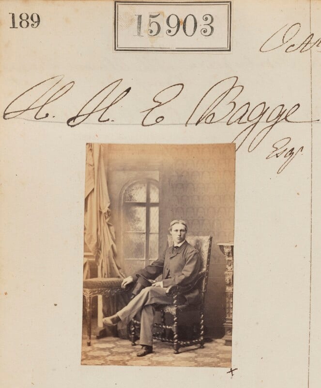 Mr h.h.e. bagge npg ax63833