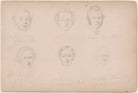 G.S. Archer and five unknown sitters NPG D23313(14)