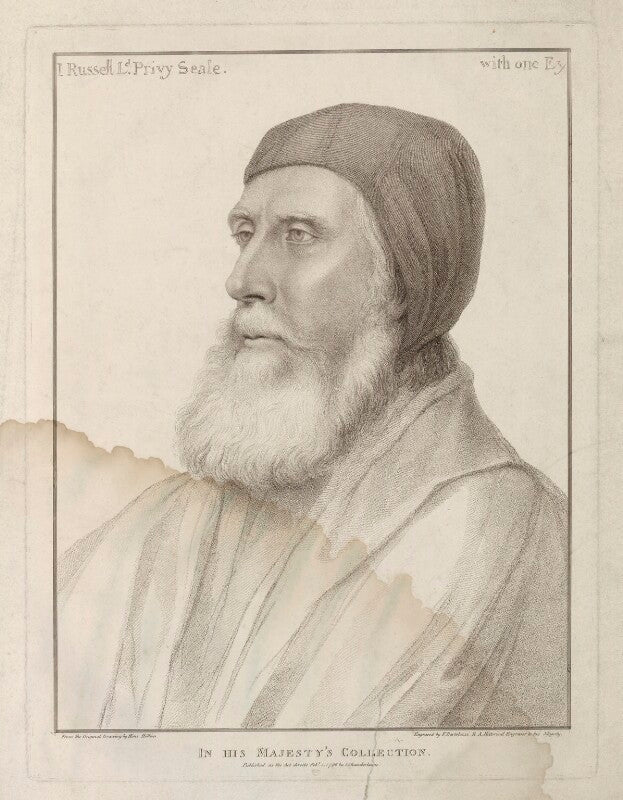 John russell, 1st earl of bedford npg d39921