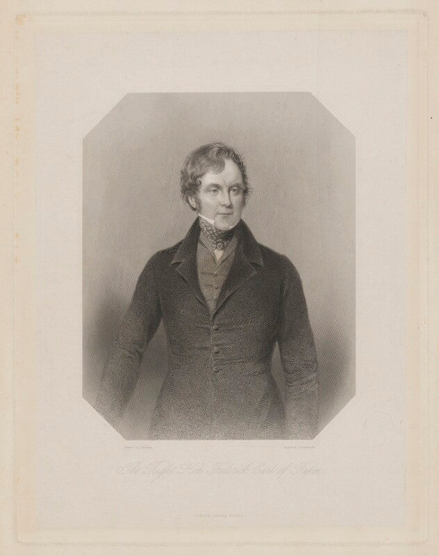 Frederick john robinson, 1st earl of ripon npg d39773