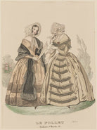 Walking dresses, June 1841 NPG D47879