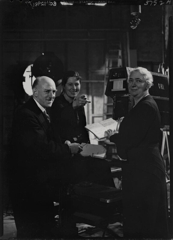 Winifred clara cullis; sir edward james salisbury; mary field npg x23991