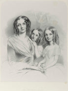 Anna Constantia (née Beresford), Lady Thynne; Selina Thynne; Emily Thynne NPG D21996