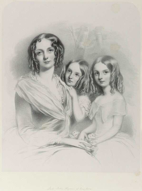 Anna constantia (née beresford), lady thynne; selina thynne; emily thynne npg d21996