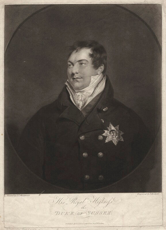 Prince augustus frederick, duke of sussex npg d6908
