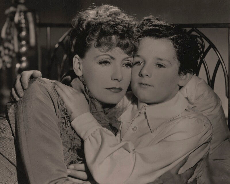 Greta garbo and freddie bartholomew in 'anna karenina' npg x137840