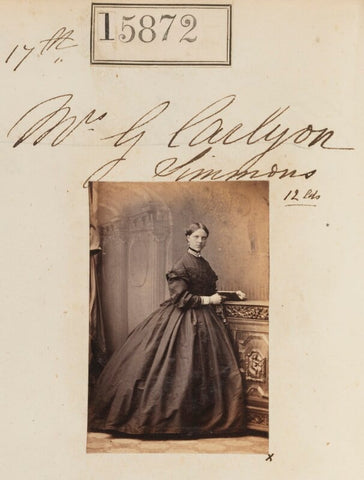 Mrs G. Carlyon Simmons NPG Ax63802