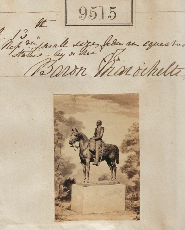 Statue of sir mark cubbon npg ax59323