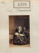 Elizabeth (née Kimber), Lady Hamond NPG Ax54342