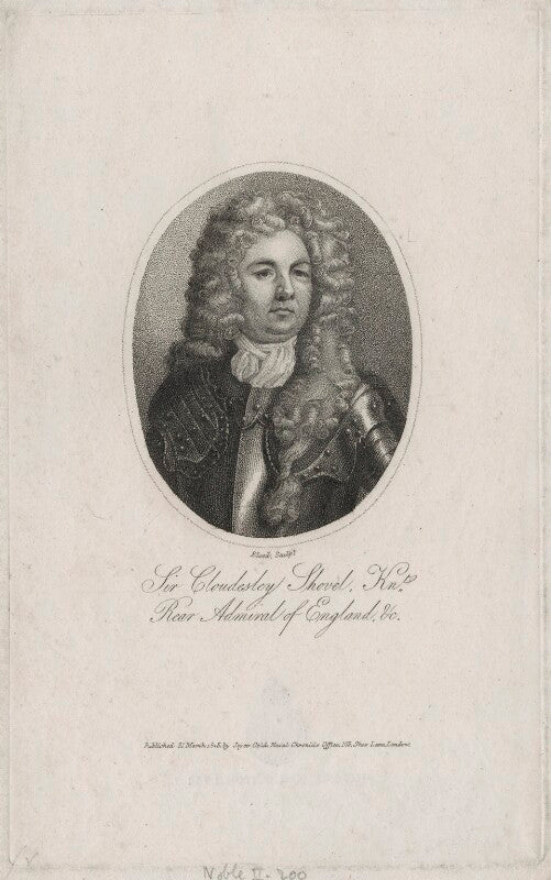 Sir cloudesley shovell npg d31546