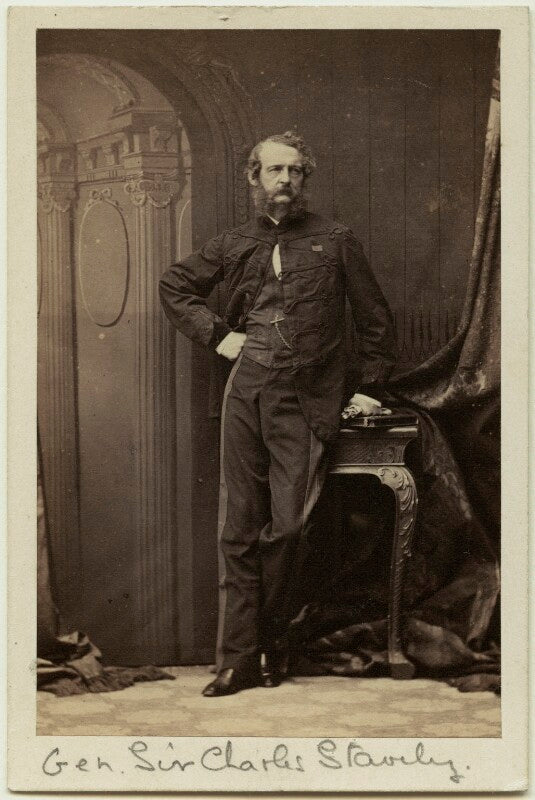 Sir charles william dunbar staveley npg x38986