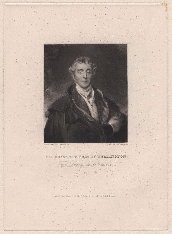 Arthur wellesley, 1st duke of wellington npg d4724