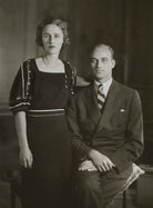 Betsey Roosevelt (née Cushing, later Whitney); James Roosevelt NPG x84617