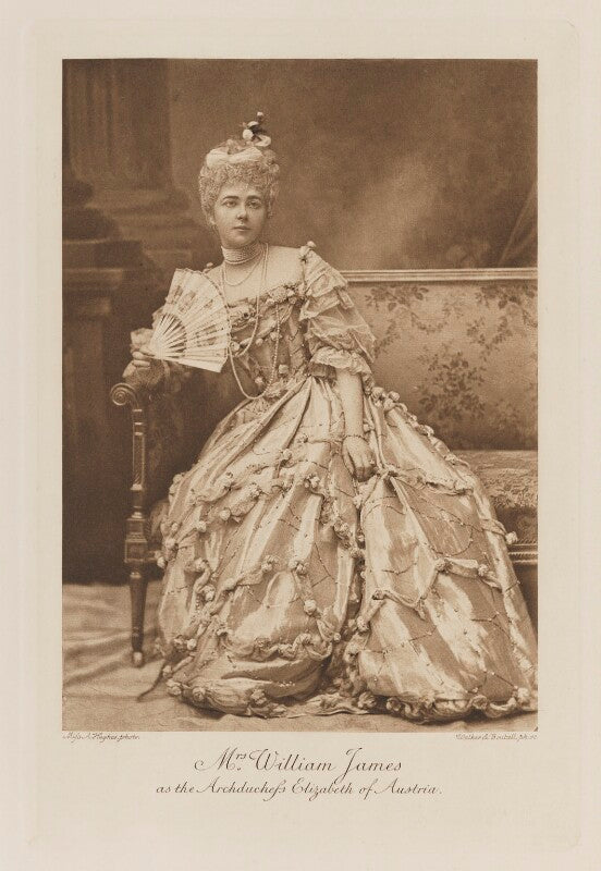 Evelyn elizabeth brinton (née forbes) as the archduchess elisabeth of austria npg ax41282