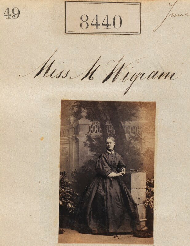 Miss m. wigram npg ax58262