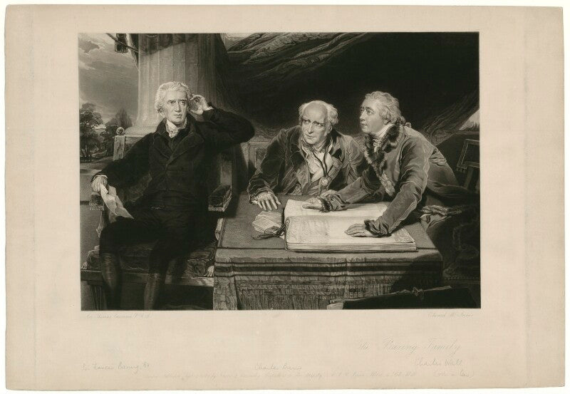 Sir francis baring, 1st bt, john baring; charles wall npg d23507