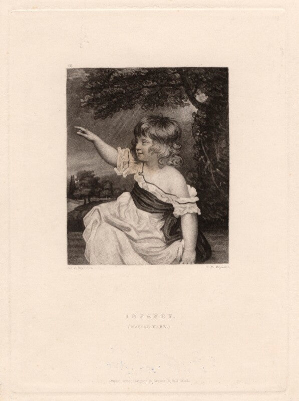 'infancy' (francis george hare) npg d2592