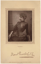 Maud (née Holt), Lady Beerbohm Tree NPG x27045
