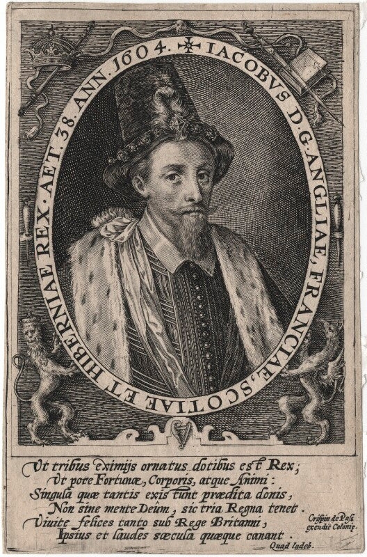 King james i of england and vi of scotland npg d18173