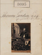 Thomas Gordon; Mrs Gordon NPG Ax58518