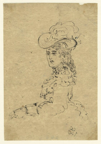 Sketch of an unknown woman NPG D23200