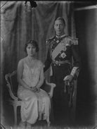 Queen Elizabeth, the Queen Mother; King George VI NPG x33717