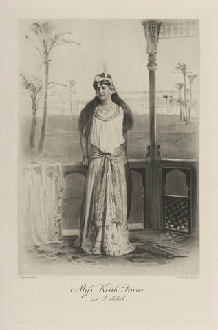 Helena Violet Alice (née Fraser), Countess of Stradbroke as Delilah NPG Ax41152