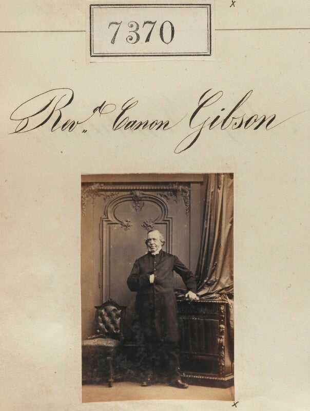 Reverend canon gibson npg ax57280