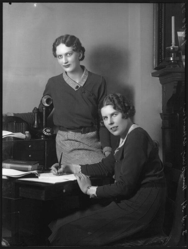 Hon. eleanor theodora roby benson; hon. betty ellen askwith npg x37143