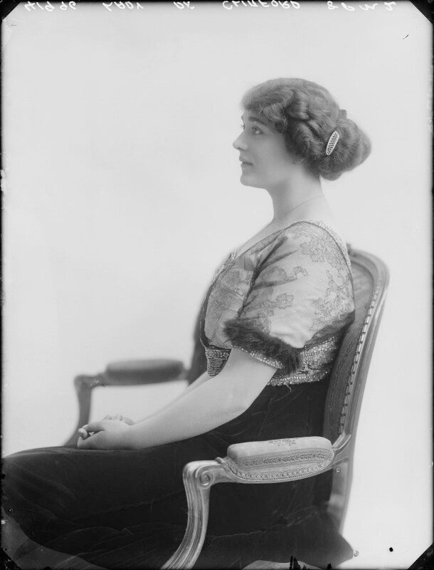 Eva carrington (evelyn victoria anne, lady de clifford (née chandler, later mrs tate)) npg x80109