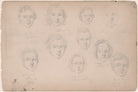 Dayner; W. Penfold; Mrs Bell; Mrs Kelly and six unknown sitters NPG D23313(72)