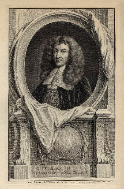 Sir william morice npg d29809