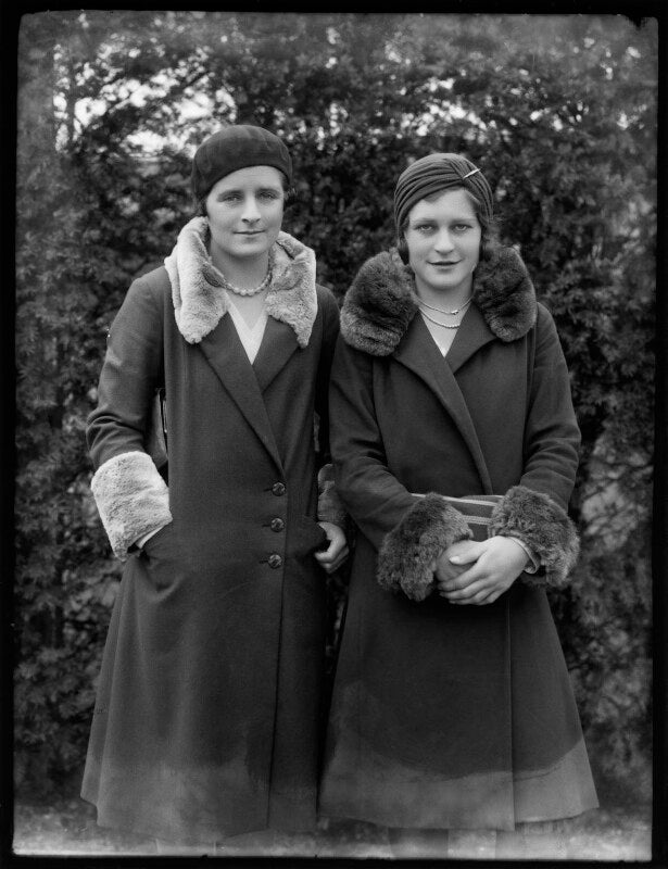 Mary cartwright heeley; violet owen (née chamberlain) npg x124923