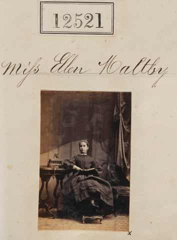 Miss Ellen Maltby NPG Ax62170