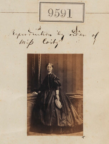 'Reproduction by order of Miss Cosby' NPG Ax59347